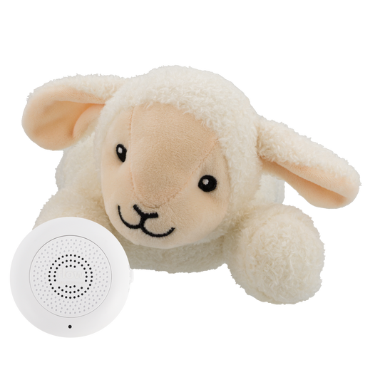 Rosie (beige) - Rechargeable heartbeat comforter