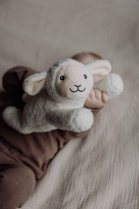 Rosie (beige) - Rechargeable heartbeat comforter