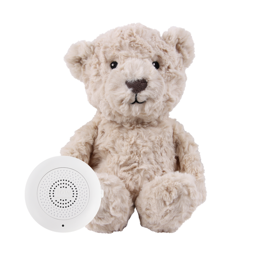 Lou (beige) - Oplaadbare hartslagknuffel