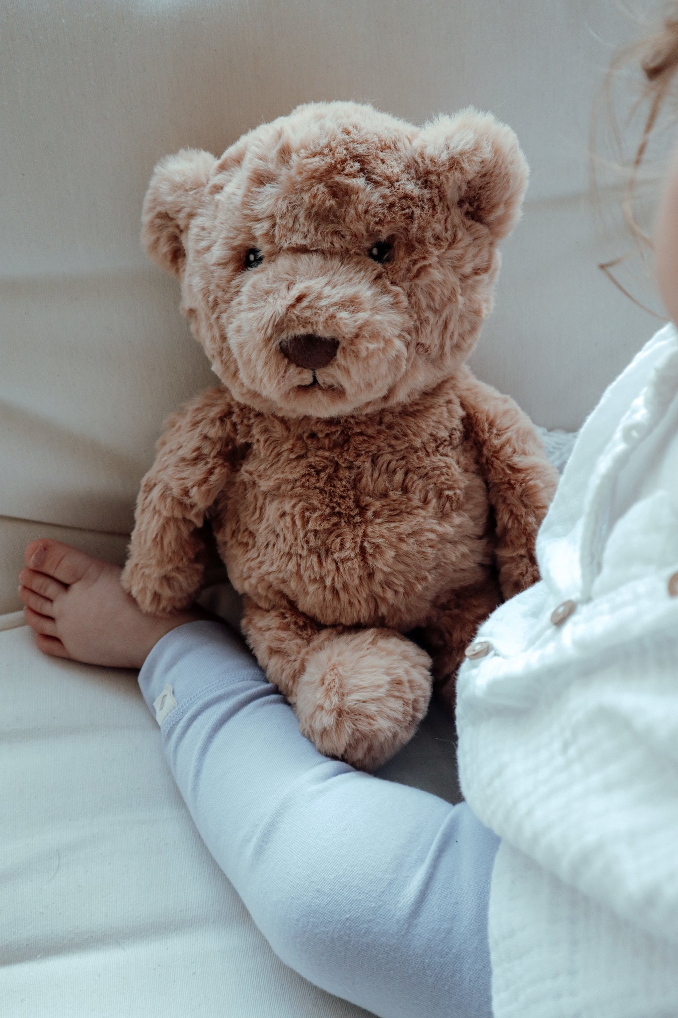 Lou (brown) - Oplaadbare hartslagknuffel